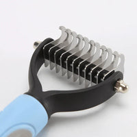 Double-Sided Hair Removal Comb for Pets - SmoothGroom-Blue-State of Style