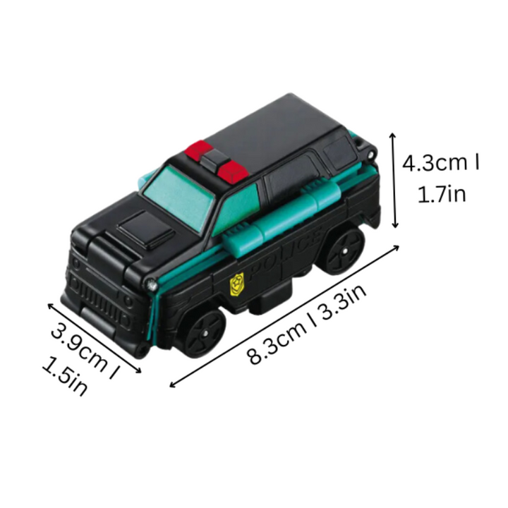 Double-Sided Play Cars for Fantasy World Play - FlipWheels-Emergency vehicles-State of Style