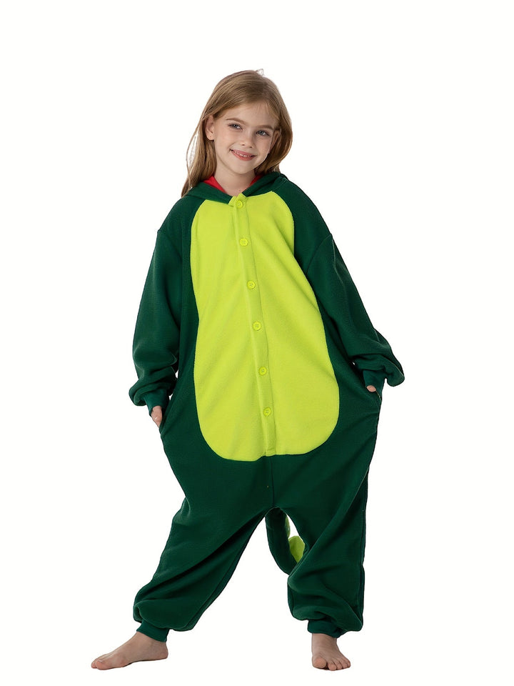 Dragon Costume Child - Flamzy-Dark green-3-4 years-State of Style