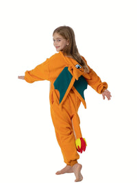 Dragon Costume Child - Flamzy-Dark green-3-4 years-State of Style