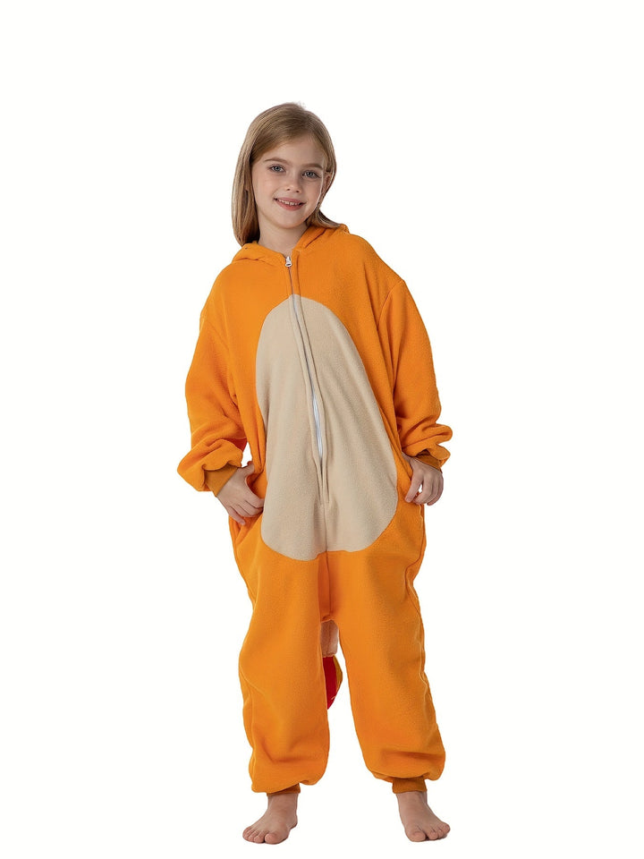 Dragon Costume Child - Flamzy-Dark green-3-4 years-State of Style