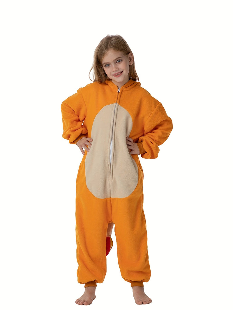Dragon Costume Child - Flamzy-Dark green-3-4 years-State of Style