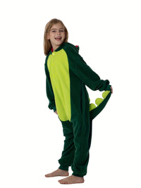 Dragon Costume Child - Flamzy-Dark green-3-4 years-State of Style
