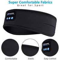 DreamWave Bluetooth Sleep Mask-Grey-State of Style
