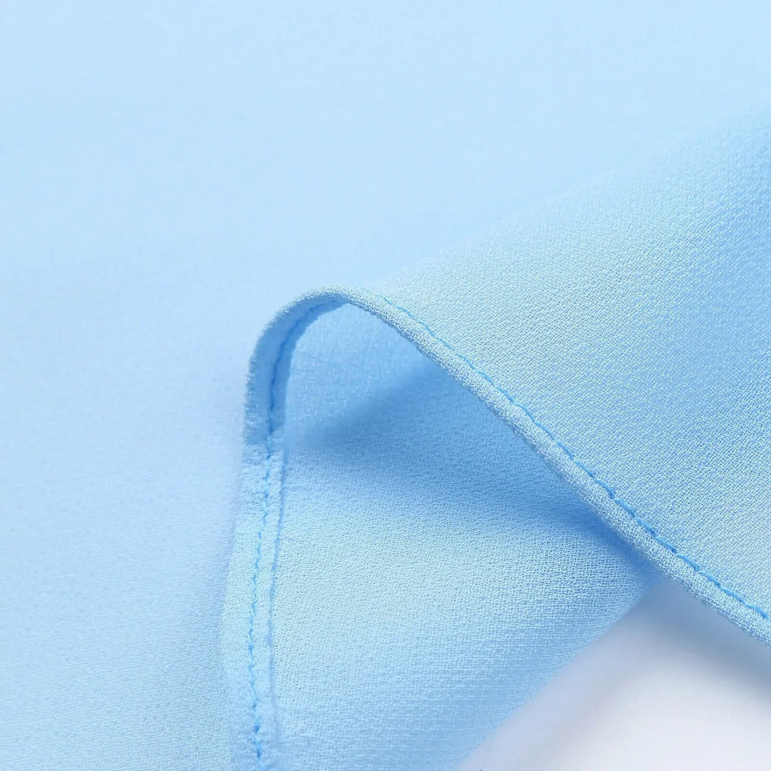 Dress with floral pattern – Eliana-Light blue-S-State of Style