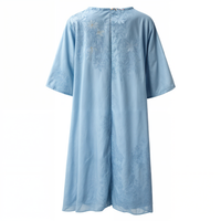 Dress with floral pattern – Eliana-Light blue-S-State of Style