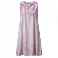Dress with floral pattern – Eliana-Light blue-S-State of Style