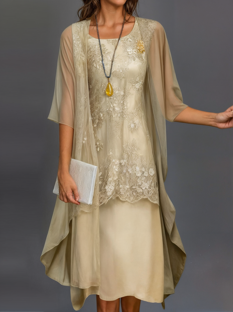 Dress with floral pattern – Eliana-Yellow-S-State of Style