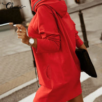 DressHoodie | Oversized Hoodie for Women-Black-S-State of Style