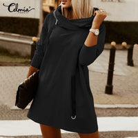 DressHoodie | Oversized Hoodie for Women-Black-S-State of Style