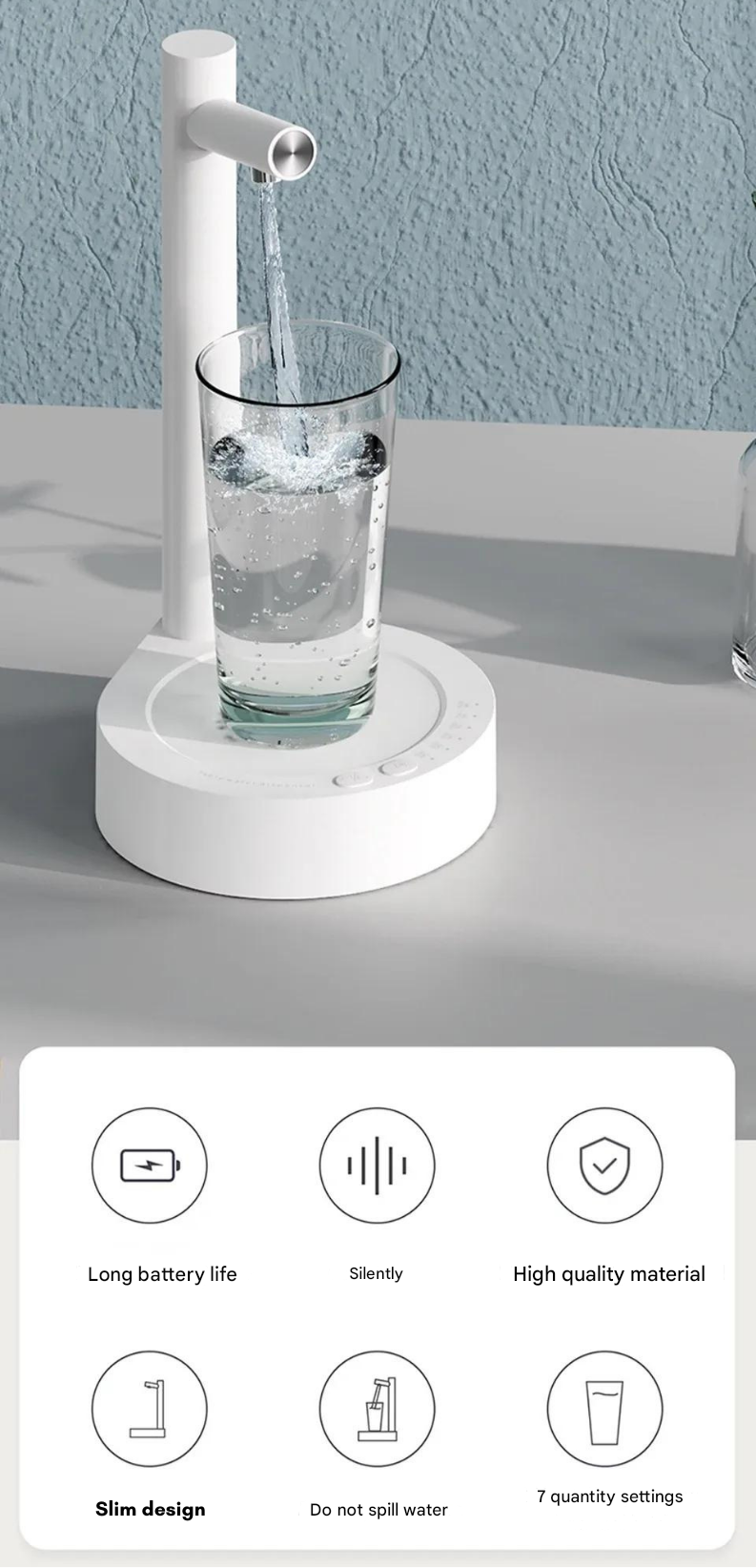 Drink Water with Ease, Straight from Your Bed - HydraTap™-Black-State of Style