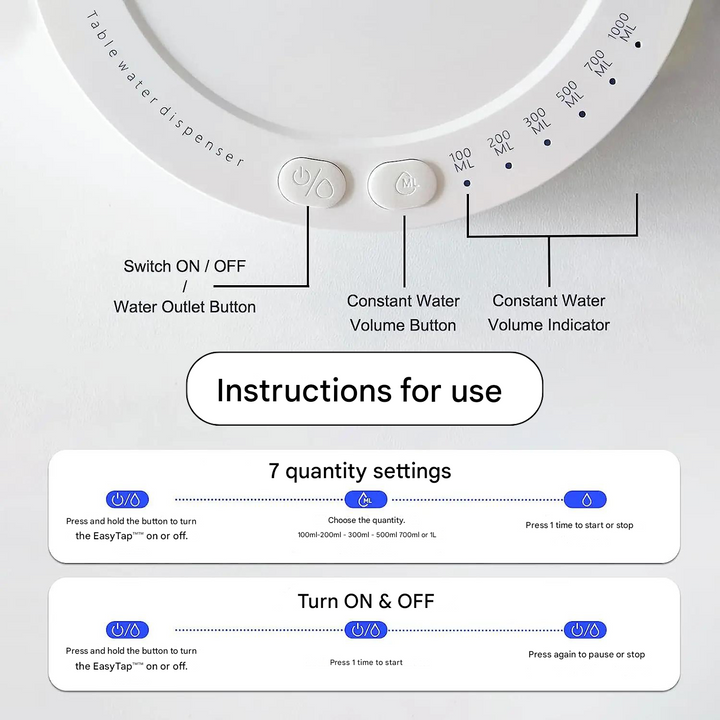 Drink Water with Ease, Straight from Your Bed - HydraTap™-Black-State of Style