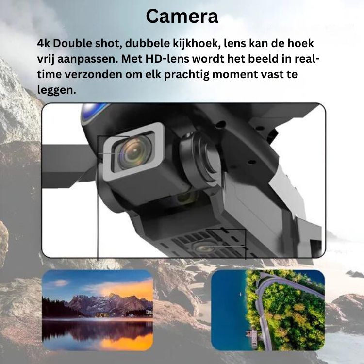 Drone with Dual Camera - AeroVision-Black-State of Style