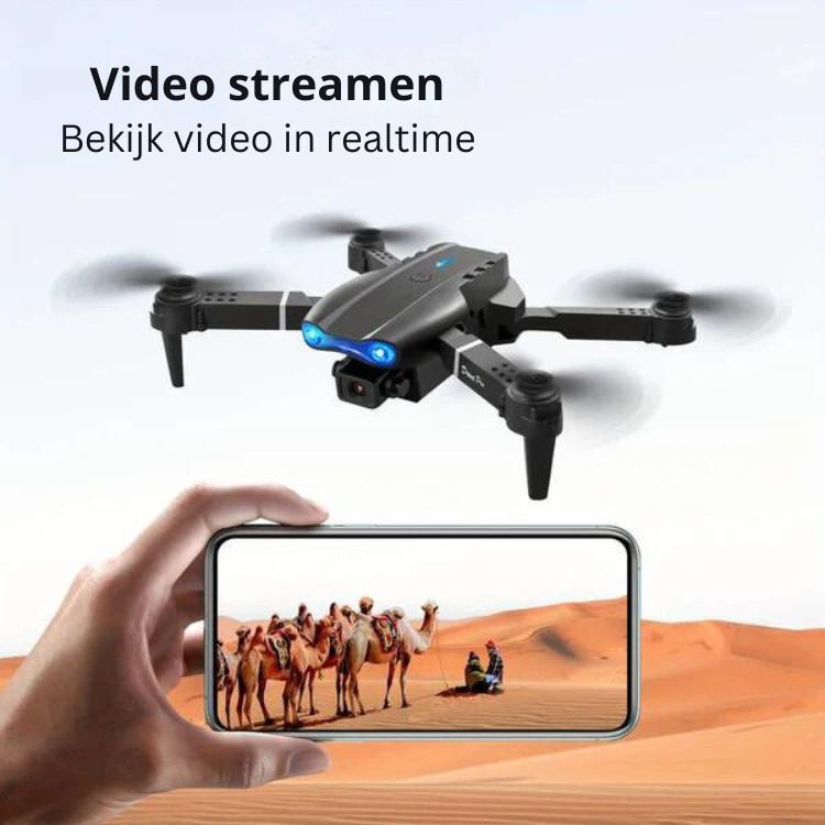 Drone with Dual Camera - AeroVision-Black-State of Style
