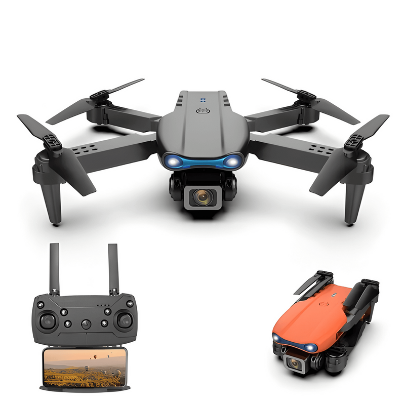 Drone with Dual Camera - AeroVision-Black-State of Style