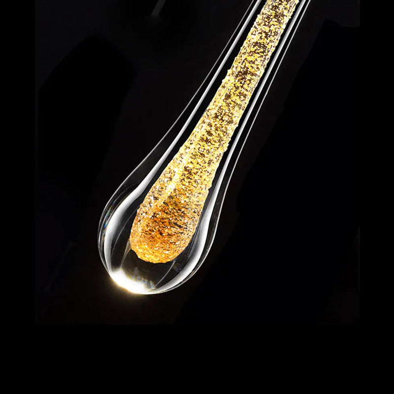 Drop-shaped Wall Lamp with Warm Glow - Solena-Gold-State of Style
