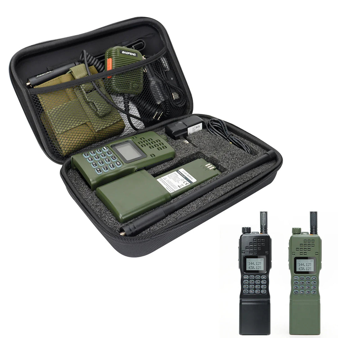 Dual-Band Walkie Talkie - CommGuard-Green-State of Style