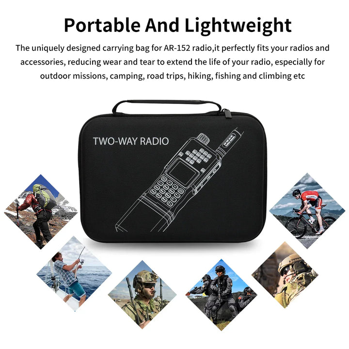 Dual-Band Walkie Talkie - CommGuard-Green-State of Style