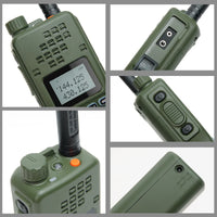 Dual-Band Walkie Talkie - CommGuard-Green-State of Style