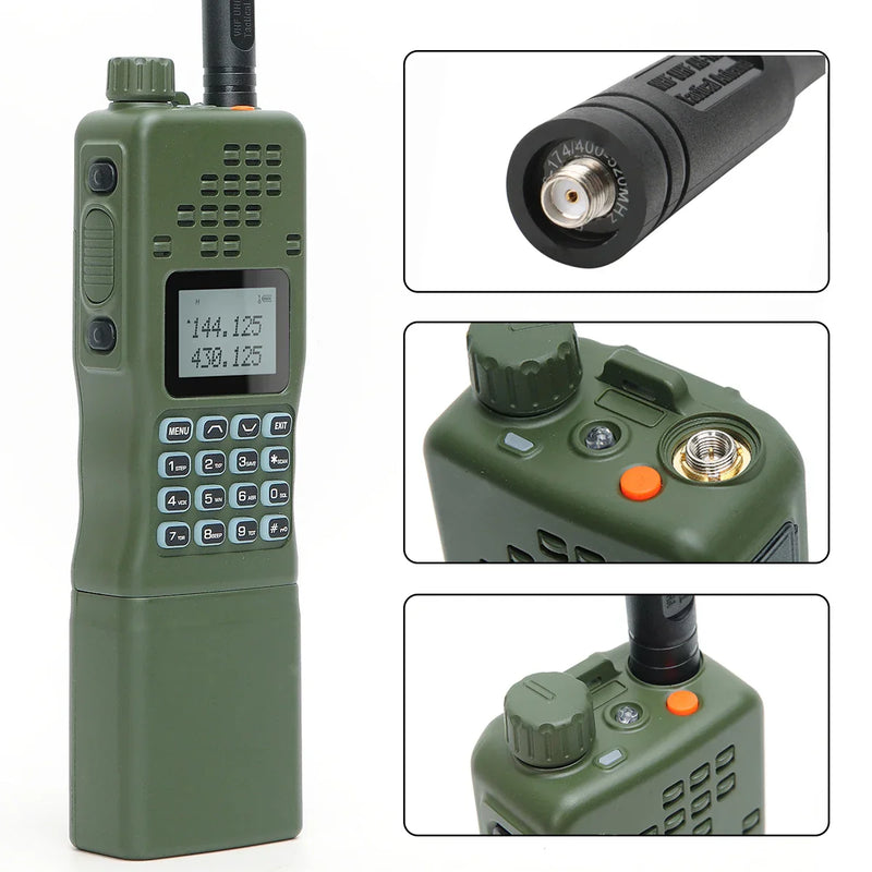 Dual-Band Walkie Talkie - CommGuard-Green-State of Style