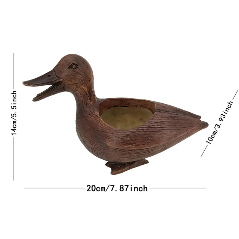 Duck Statue Flowerpot - QuackyPlanter-State of Style