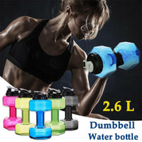 Dumbbell Water Bottle for Fitness & Hydration – HydraBell-Blue-500ML-State of Style