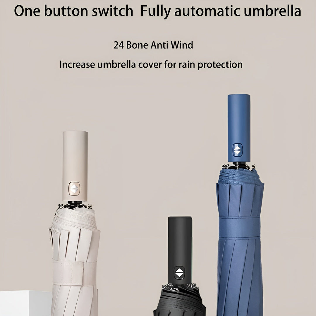 Durable Umbrella with UV Protection - StormShield-Light Green-State of Style