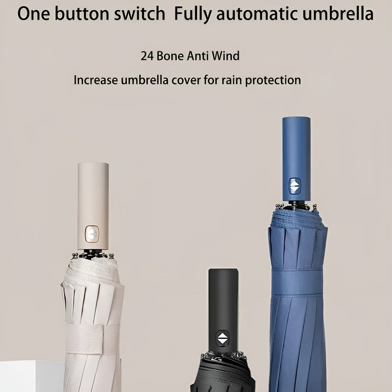 Durable Umbrella with UV Protection - StormShield-Light Green-State of Style