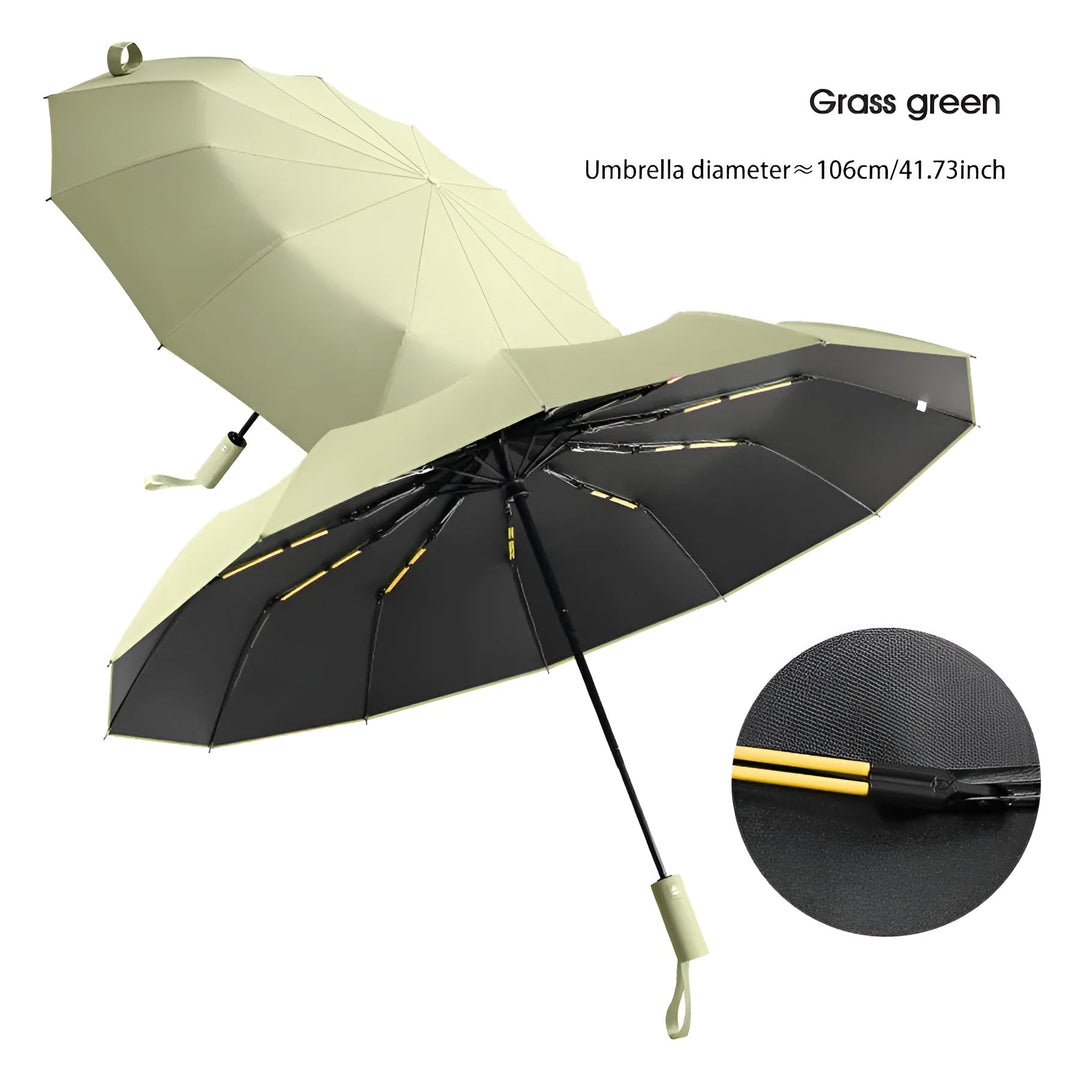 Durable Umbrella with UV Protection - StormShield-Light Green-State of Style