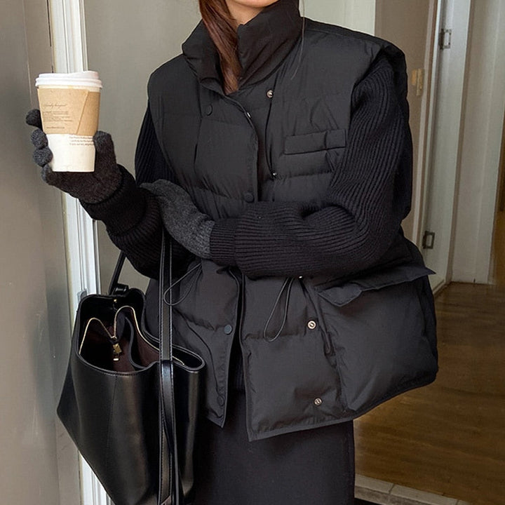 DustiVerwarmer | Women's Lightweight Bodywarmer-Black-XL-State of Style