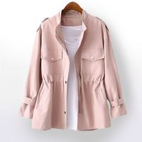 Ladies' Cargo Trench Coat for Autumn – Patricia