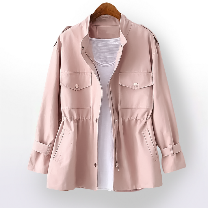 Ladies' Cargo Trench Coat for Autumn – Patricia