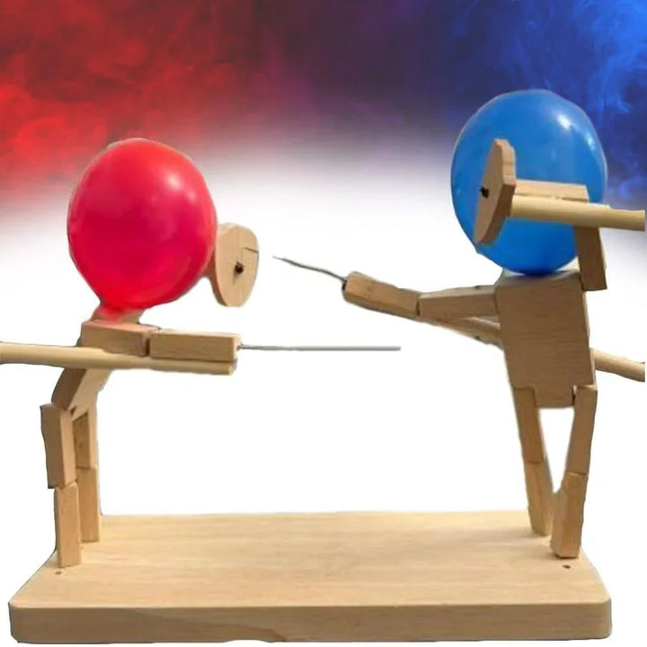 Dynamic Wooden Fencing Game - BambooBattles-3mm - 50 balloons-State of Style