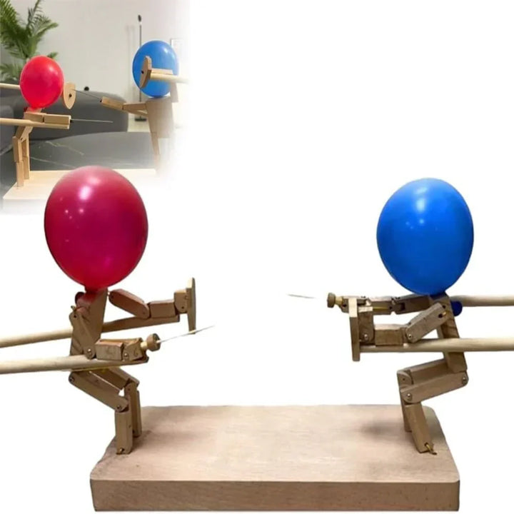 Dynamic Wooden Screen Game - BambooBattles-0.3 cm - 50 balloons-State of Style