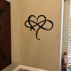 Iron Wall Art with Infinity Heart - InfiniteHeart