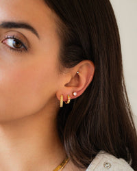 Ear stud earrings - Aurilia-Silver-State of Style