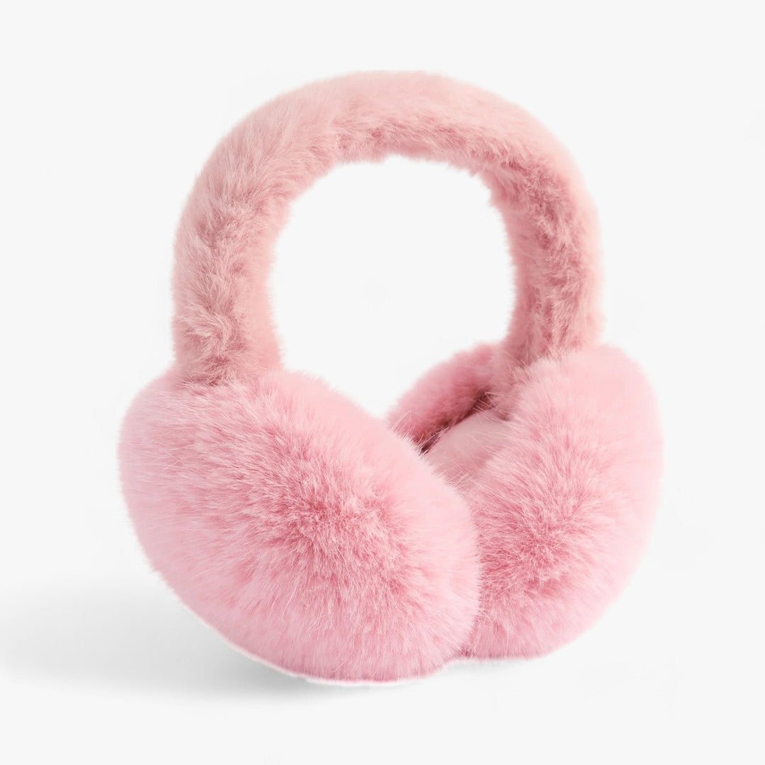 Ear Warmers in Faux Fur | Winter Luxury and Warmth - Luna-Pink-State of Style