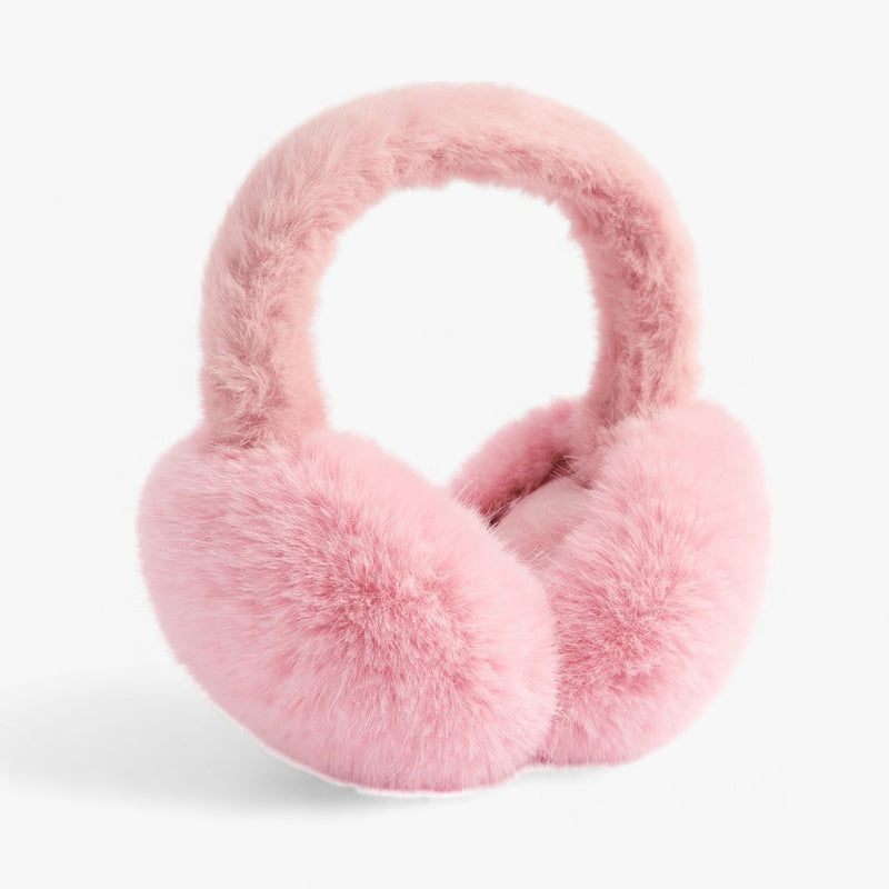 Ear Warmers in Faux Fur | Winter Luxury and Warmth - Luna-Pink-State of Style