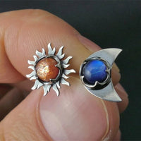 Earrings Sun and Moon - Sunny-State of Style