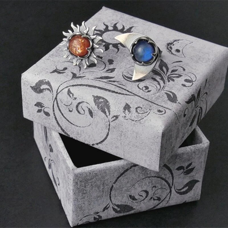 Earrings Sun and Moon - Sunny-State of Style