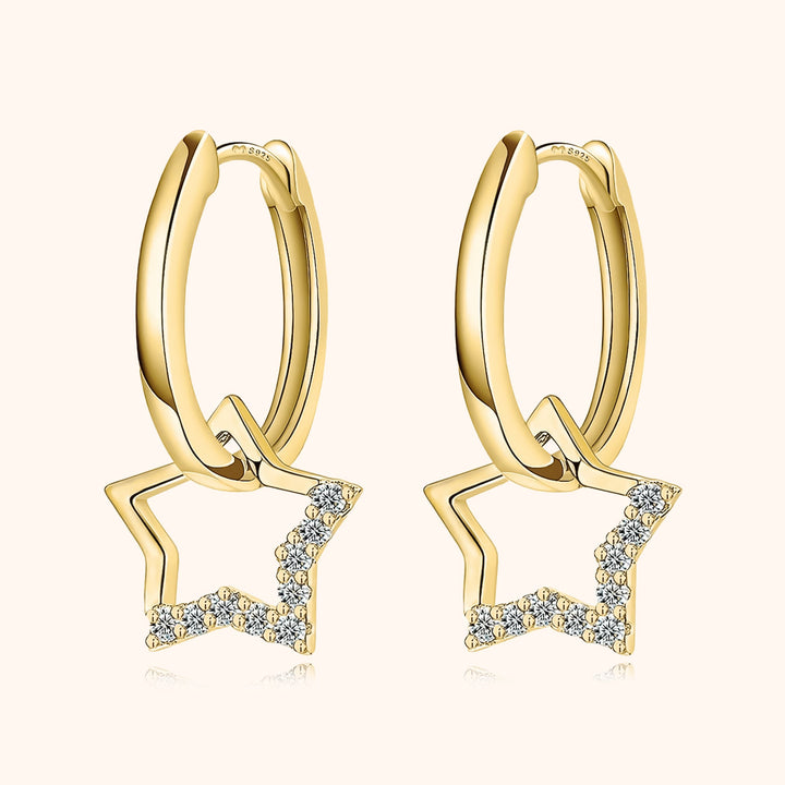 Earrings with Charms - Noëmi-Gold-State of Style