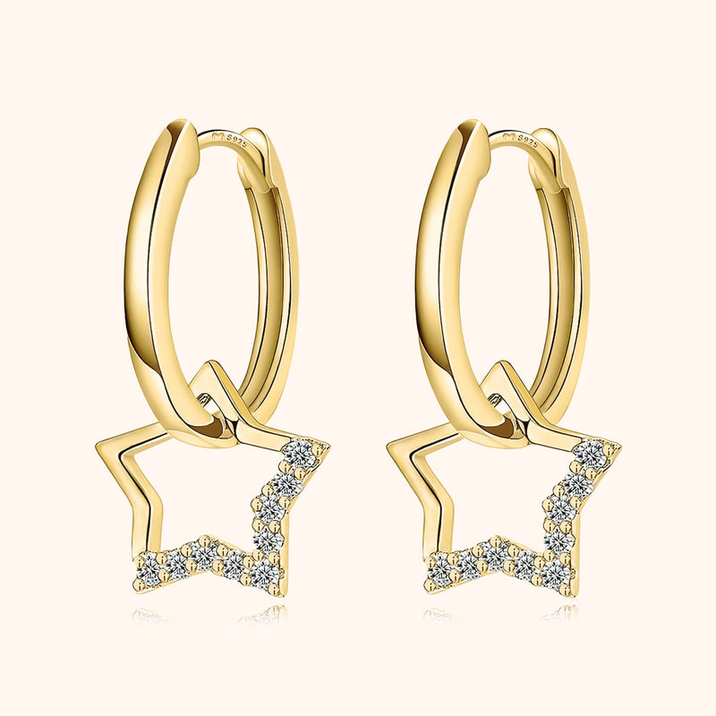 Earrings with Charms - Noëmi-Gold-State of Style