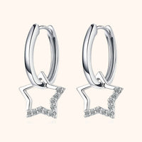 Earrings with Charms - Noëmi-Silver-State of Style