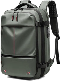 Expandable Compression Travel Backpack with Anti-Theft Lock & Wet Compartment