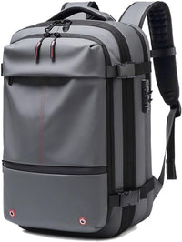 Expandable Compression Travel Backpack with Anti-Theft Lock & Wet Compartment