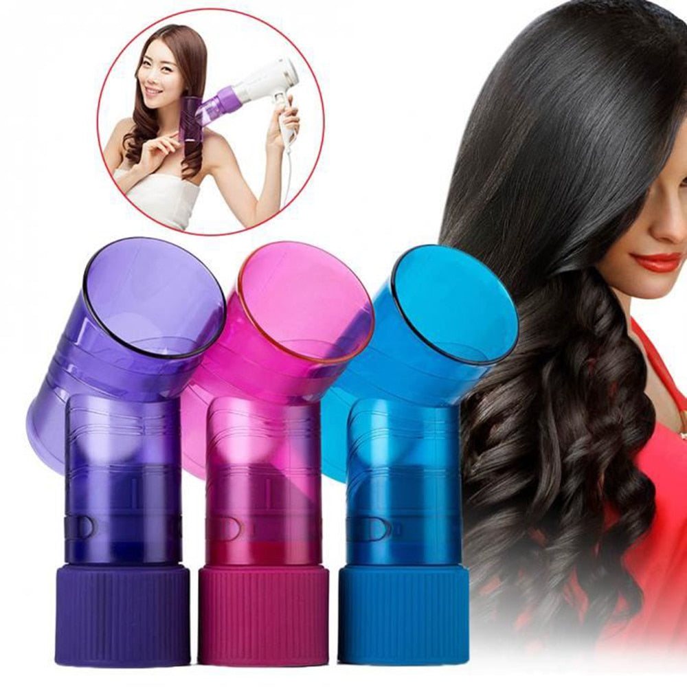 EasyCurl | Hair Dryer Curling Nozzle Attachment-Blue-State of Style