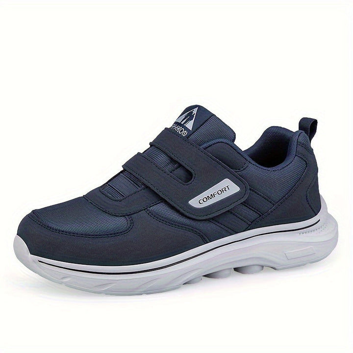 EasyStride Velcro Walking Shoes – Comfortable and Breathable-Black-5-State of Style