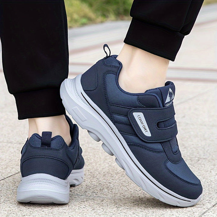 EasyStride Velcro Walking Shoes – Comfortable and Breathable-Black-5-State of Style