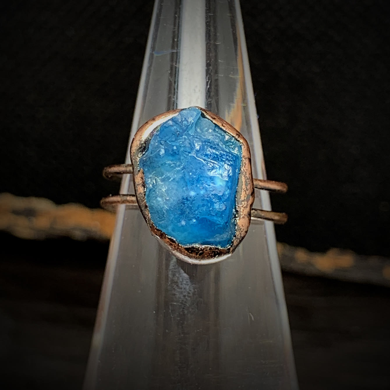 Natural Raw Birthstone Ring - Selina