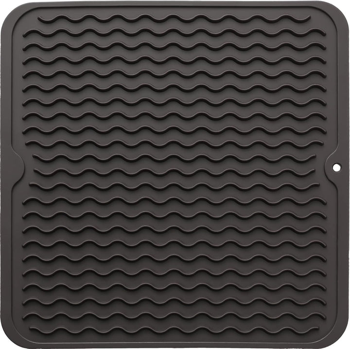 Eco-friendly silicone drying mat - Multiple uses & heat resistant-Brown-30 x 30 cm-State of Style